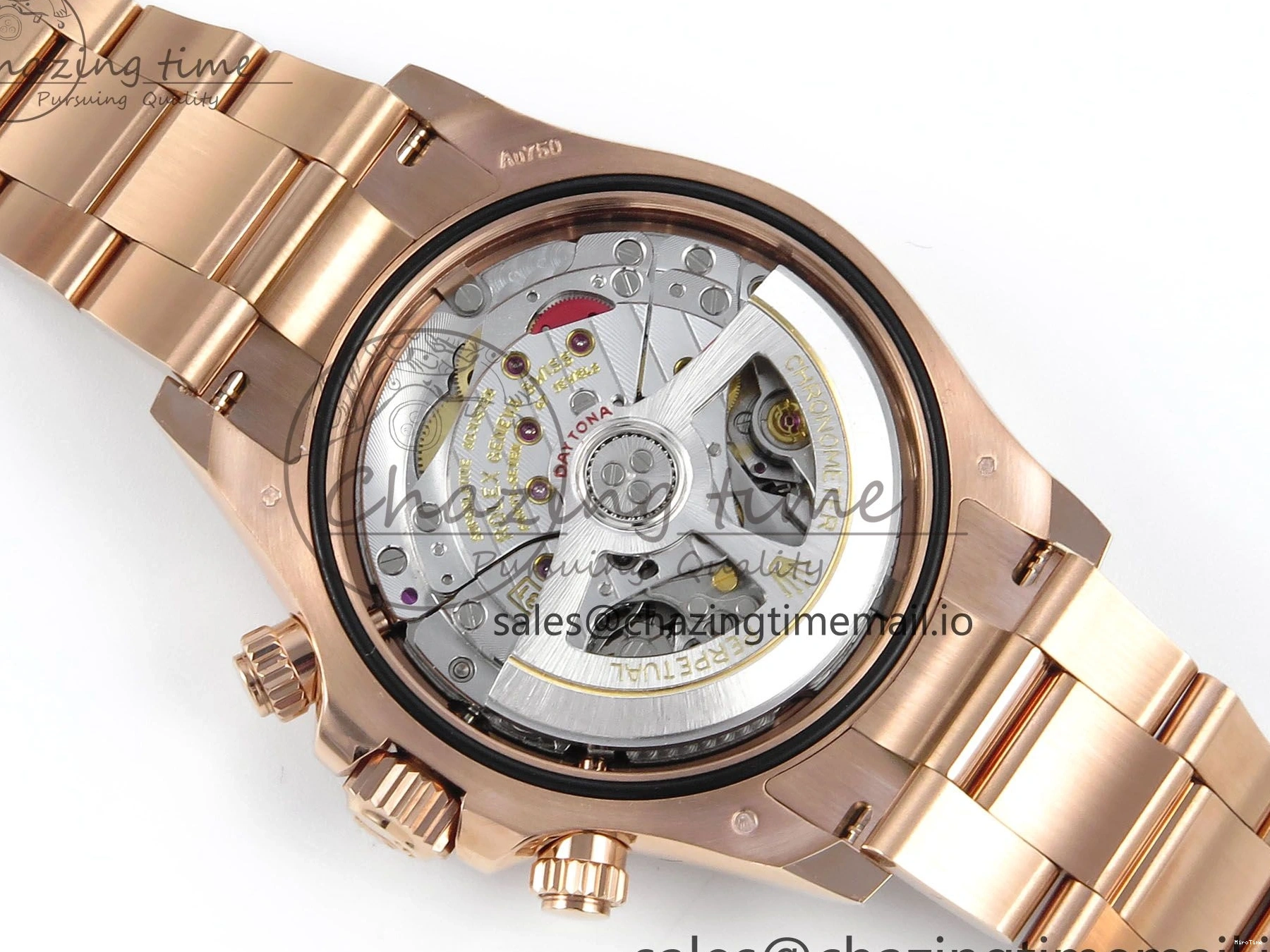 MiroTime 0507 Daytona 126505 APSF 1:1 Best Edition RG Black Dial on RG Braclet SH Sporty 730